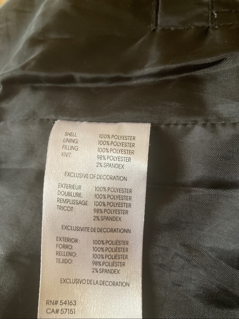 Calvin Klein Lightweight Quilted Jacket Size M 🖤 - Picture 12 of 12